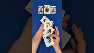 Démo jeu Bicycle dead souls #shorts #magie #playingcards #cardistry #demo