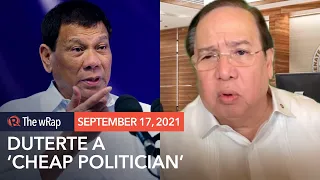 Gordon claps back at Duterte: 'You are a cheap politician, Mr. President!'
