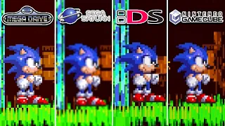 Sonic the Hedgehog 3 (1994) Sega Genesis vs Sega Saturn vs NDS vs Gamecube (Which One is Better?)