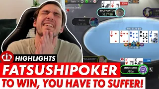 Top Poker Twitch WTF Moments #103 - FatSushi SPECIAL