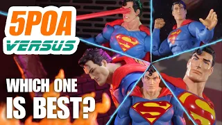 BEST 7" SUPERMAN ACTION FIGURE? DC Multiverse Hush, Action Comics, 1000, Essentials, Direct, or NECA