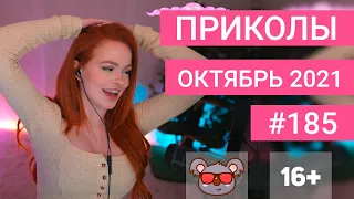 😂 ЛУЧШИЕ ПРИКОЛЫ ОКТЯБРЬ 2021 | Я РЖАЛ ДО СЛЕЗ | Выпуск №185