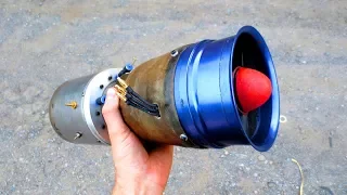 Unknown science jet device - turbojet plus IMPELLER