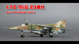 MiG-23 Bn Ethiopian Air Force 1/72 R.V.Aircraft Plastic Model Full Video Build