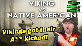 First Contact: the Viking vs. Native American Battles | History Dose | History Teacher Reacts