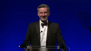 Mike Hawes, SMMT Chief Executive speaking at the SMMT Annual Dinner 2023