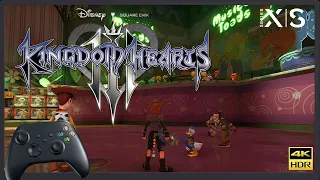 Kingdom Hearts III - Xbox Series X 4K HDR 60fps Gameplay - Toy Story