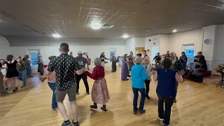 Tamworth NH Sweets of May Contra Dance - Portland Fancy - Caller: Dudley Laufman