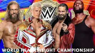 WWE 2K23 - CODY RHODES VS EDGE VS SETH ROLLINS VS OMOS |WWE WORLD HEAVYWEIGHT CHAMPIONSHIP MATCH|