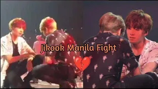 Jikook Manila fight moment 🐥🐇💜