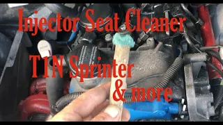 Black Death Injector Seat Cleaner Mercedes CDI Engines,  Sprinter T1N