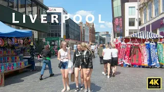 Liverpool walk -  Liverpool Central, Church Street & Lord Street the busy city centre area