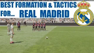 PES 2019 | Best Formation & Tactic for REAL MADRID! | 4K UHD 60FPS