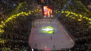 Edmonton Oilers @ Vegas Golden Knights Round 2 Game one Opening at T-Mobile Arena