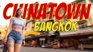 Bangkok Chinatown has Amazing STREET FOOD - Thailand Vegetarian Festival Vlog 2022