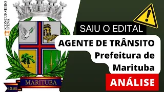 Análise do Edital de Agente de Trânsito de Marituba