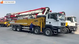XCMG 58 Meters Concrete Boom Pump Truck HB58V (2023)