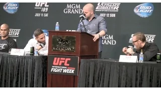 UFC 189 Press Conference (FULL, Pre-Fight)