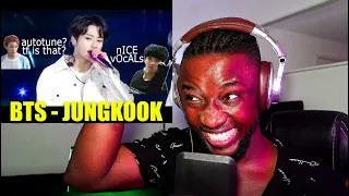 BTS- Jungkook Doesn't Know AutoTune | REACTION & ANALYSIS