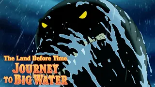 Scary Swimming Sharptooth Chase | The Land Before Time