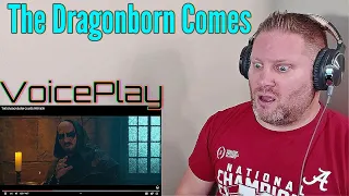 The Dragonborn Comes Skyrim VoicePlay feat. Omar Cardona REACTION