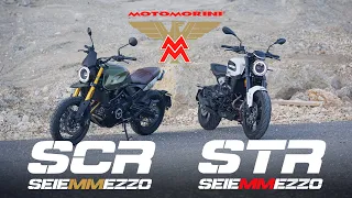 TEST : Moto Morini SEIEMMEZZO STR et SCR