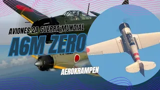 "¡El Mitsubishi A6M Zero, cazador del cielo: historias épicas de la Segunda Guerra Mundial!"