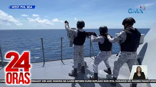 3 barko ng China, namataan habang nagsasagawa ng gunnery exercise | 24 Oras