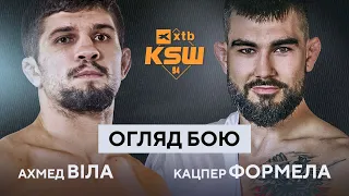 Ahmed Vila — Kacper Formela | Highlights | MMA | KSW 94 | Boxing | The best moments