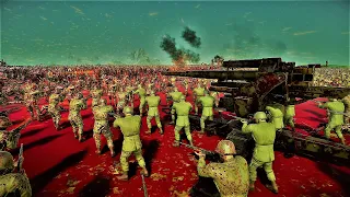 CAN 10.000 MODERN SOLDIERS WITH CANNONS STOP ANCIENT ARMY ? l Ultimate Epic Battle Simulator 2 UEBS2