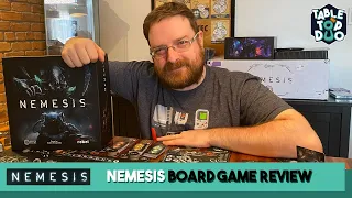 Nemesis Board Game Review from Awaken Realms (Nemesis Lockdown Kickstarter First Wave)