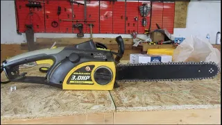 Chainsaw Chain Will Not Turn | How to Fix McCulloch Electric Chainsaw