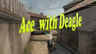 Ace with Deagle -5 headshots | Мой первый мувик CS:GO