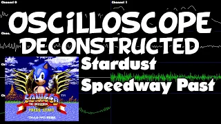 Sonic CD - Stardust Speedway Zone (past) - Oscilloscope Deconstructed