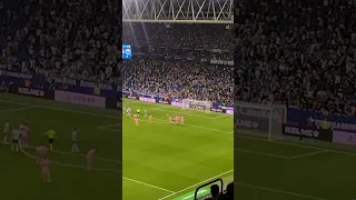 penalti en el descuento (RCD Espanyol - Eldense)