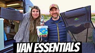 VAN LIFE - Top 10 Essential Items