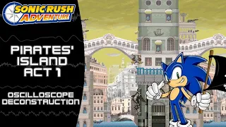 Sonic Rush Adventure (DS) - Pirates Island Act 1 - Oscilloscope Deconstruction