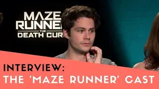 'Maze Runner: The Death Cure' Interview: Dylan O'Brien, Kaya Scodelario, & Co.