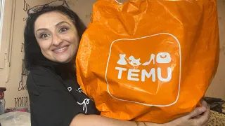 SÚPER HAUL TEMU💥tela,hilos,costura creativa y punto de cruz,❤️sorteo 🌍❤️temuunboxing