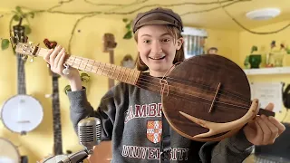 The Coolest Wooden Banjo EVER!
