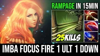 Epic WTF RAMPAGE in 15Min [Windranger] Free Scepter From Support Alche 25KIlls | Dota 2 FullGame