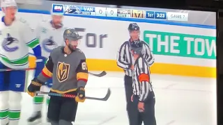 Respect for Officials in the NHL