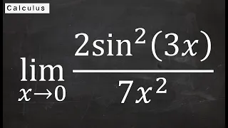 Limits Using Sinx/x =1