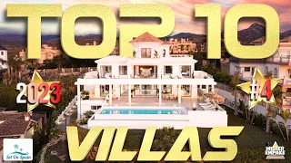 TOP 10 LUXURY HOUSES 2023 in #Marbella #Spain #CostadelSol (Part 4) | 4K