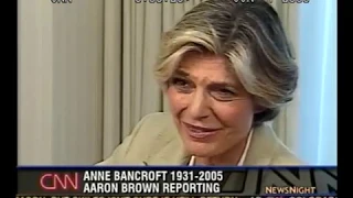 DEATH OF ANNE BANCROFT - CNN - JUNE 7, 2005