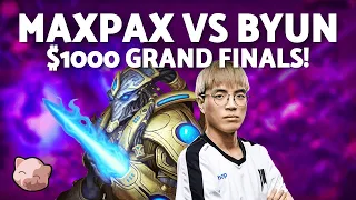 MAXPAX vs BYUN: PvT Grand Finals | $1000 Bounty Brawl Tournament (Bo7) - StarCraft 2