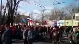 Митинг за референдум Одесса 16 03 2014