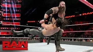 Seth Rollins vs. Braun Strowman: Raw, Oct. 2, 2017