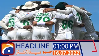 Geo News Headlines 01 PM | 16 July 2022