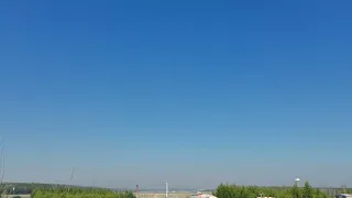 ЯК-42 / YAK-42 звук двигателя на взлёте из аэропорта Емельяново, Авиакомпания КрасАвиа, 14.05.2022